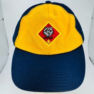 Wolf Cub Scout hat cap cubscout size Small/Medium